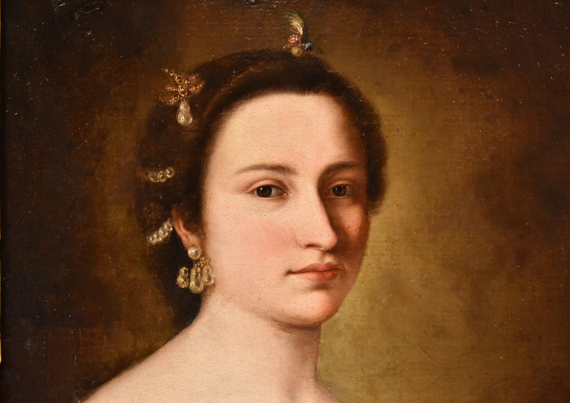 Anton Raphael Mengs (Aussig, 1728 - Rome, 1779) Workshop 

Portrait of a young girl with a book  

Oil on canvas 64 x 49 cm - Framed 77 x 63 cm  

The work, depicting a charming portrait of a young girl, can be attributed to a neoclassical painter