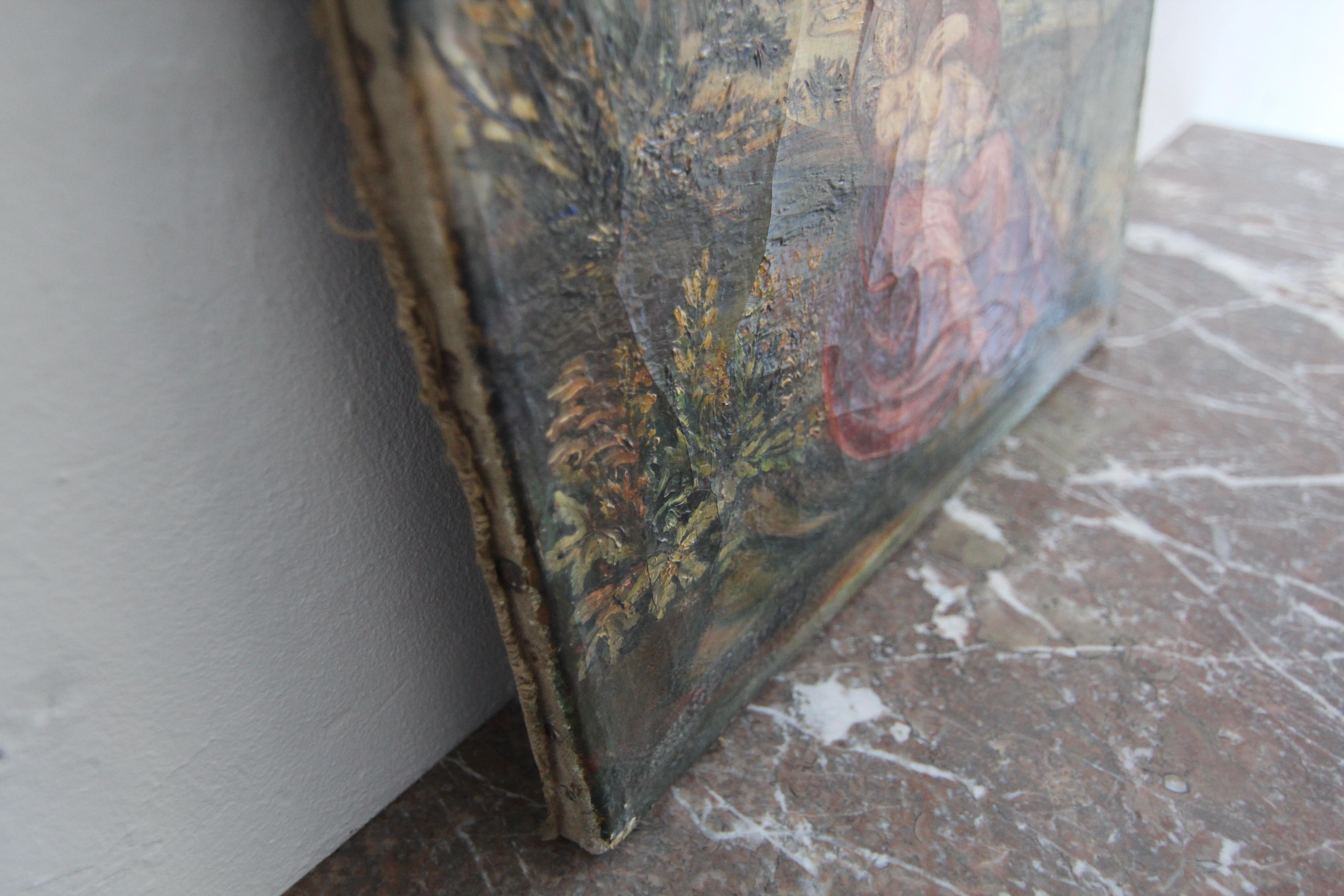 Anton Rausch, Madonna with Child, Oil on Canvas For Sale 10