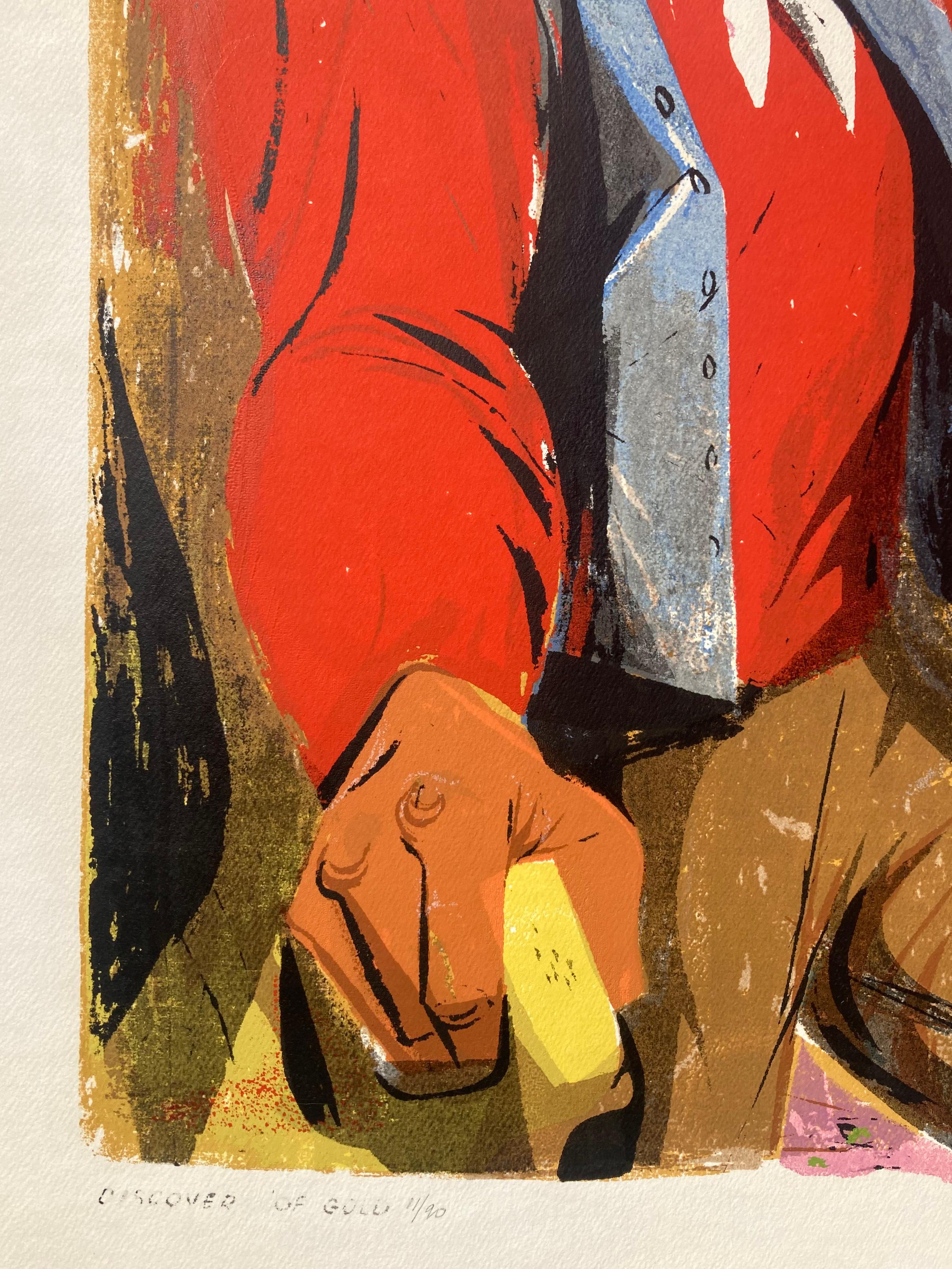ANTON REFREGIER (1905 - 1979)

DESCUBRIMIENTO DE ORO, 1949. Serigrafía en color. Firmado y numerado a lápiz, edición de 90. Imagen 23 ¼ x 21 ¾