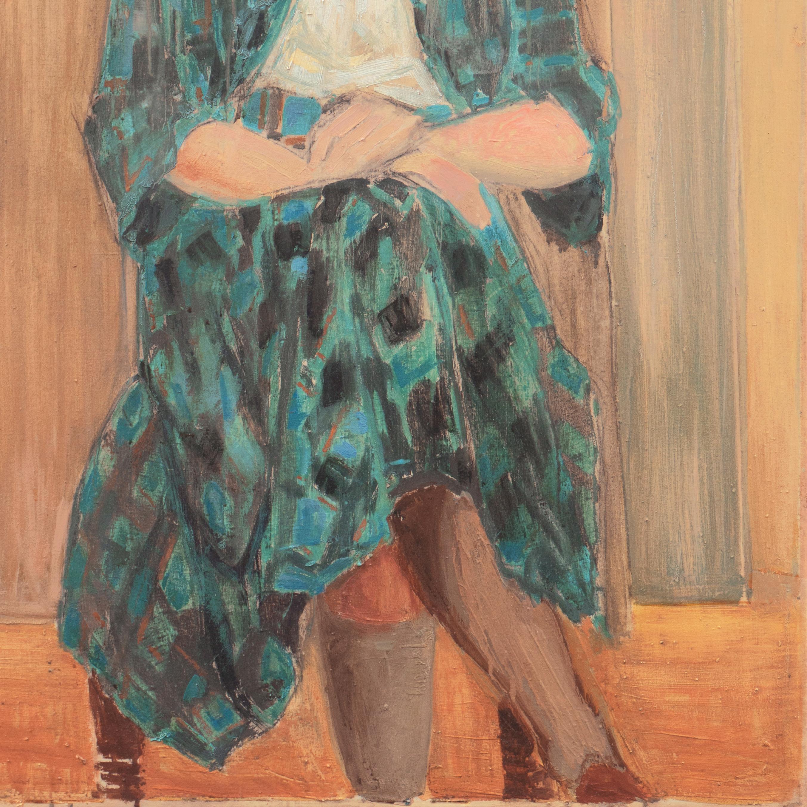 'Woman in Blue', Danish Royal Academy, Brooklyn Museum, Kolding For Sale 2