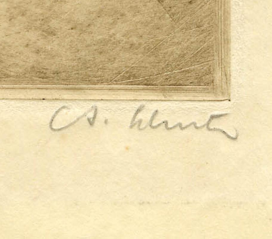 Cañón de la 7ª Avenida
Aguafuerte, 1927
Firmado y titulado a lápiz por el artista (ver foto)
Representa lo que entonces se denominaba el Garment Disctrict de Nueva York.
Referencias y exposiciones:   Schutz nº 502
Estado: Excelente
Tamaño de la