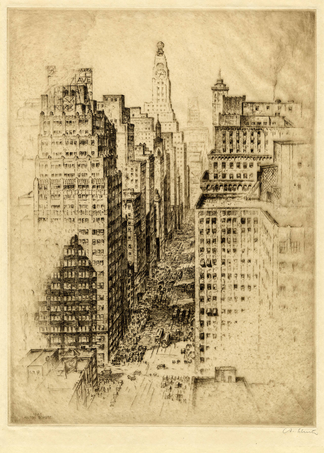 Landscape Print de Anton Schutz - Cañón de la 7ª Avenida