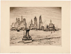 Puerto de Chicago" - Realismo urbano