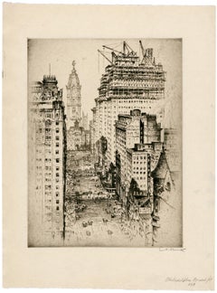 Philadelphia, Broad Street — Early 20th century