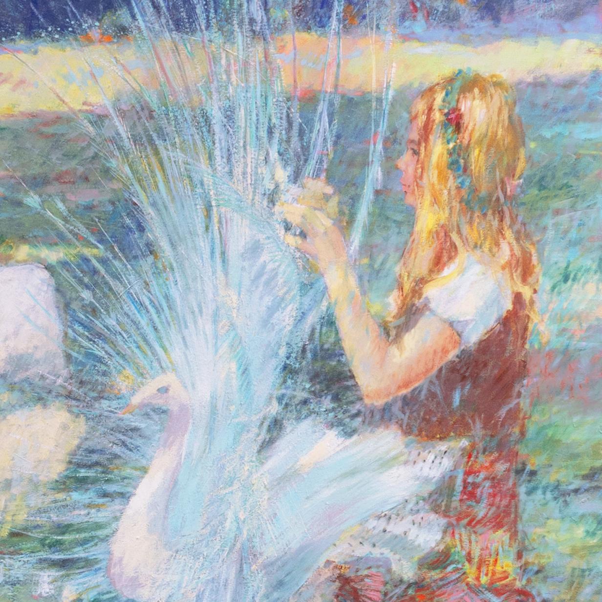 'Peacocks', Ecole de Paris, Salon d'Automne, Salon des Artistes Français, Carmel For Sale 1