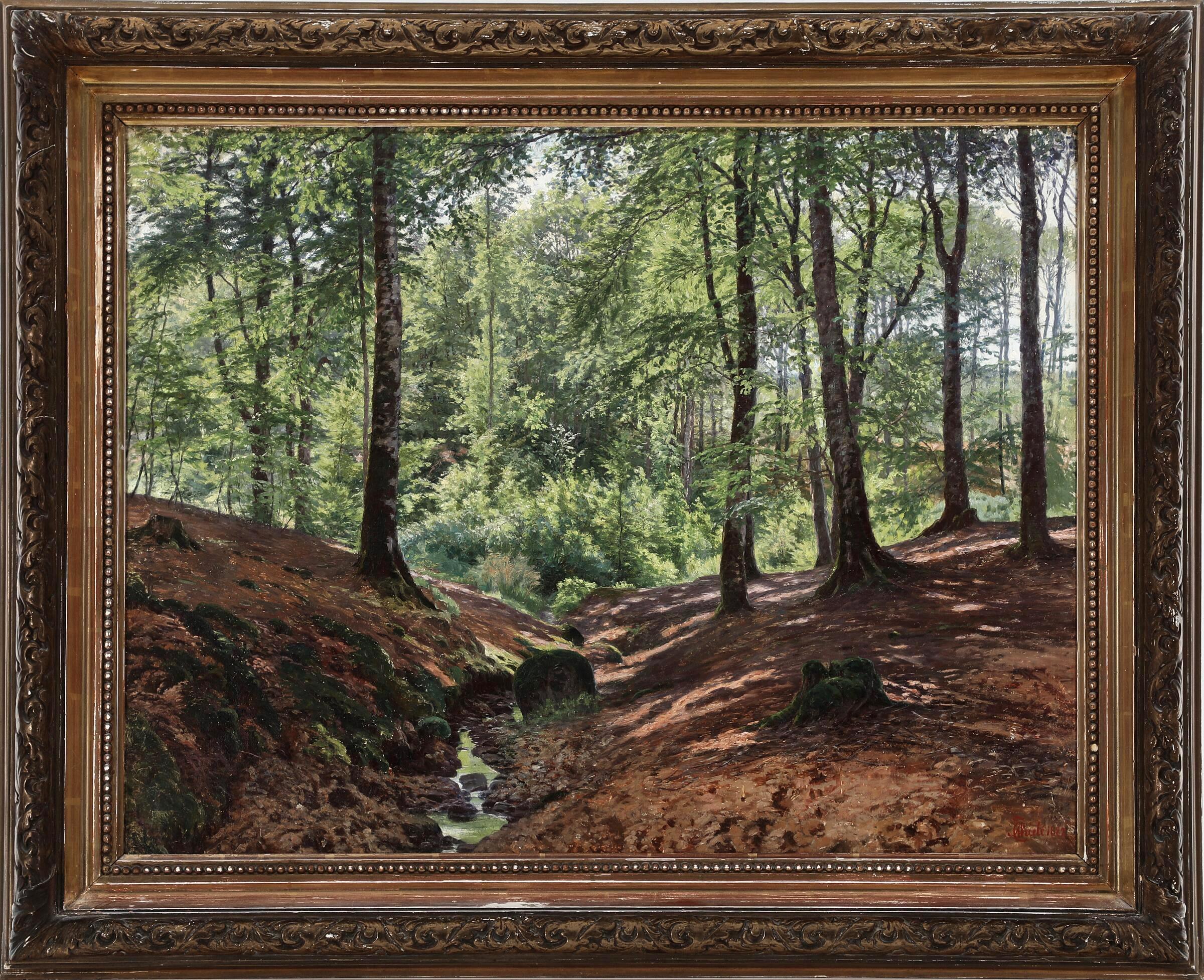 Anton Thiele, Il taglio della foresta 1