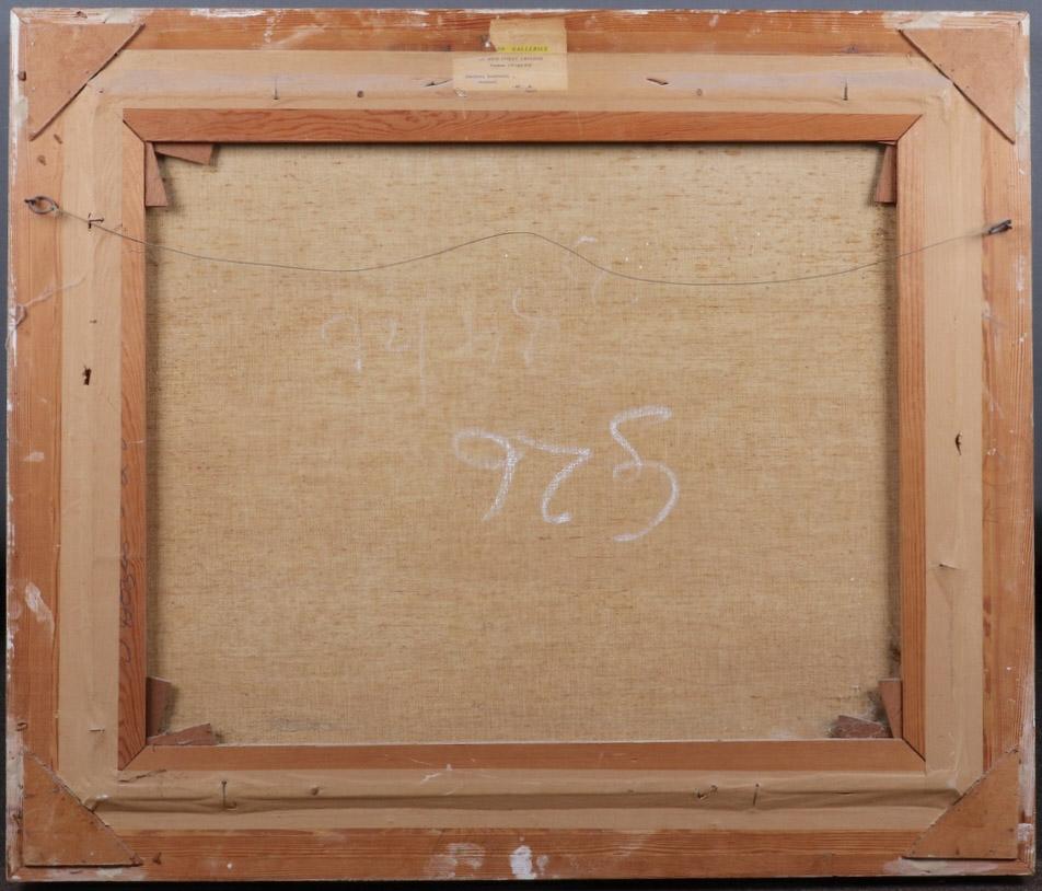 Gemüse auf einem Tisch - Großes holländisches Stilleben Öl auf Leinwand Gemälde (Braun), Still-Life Painting, von Anton Verhoeven