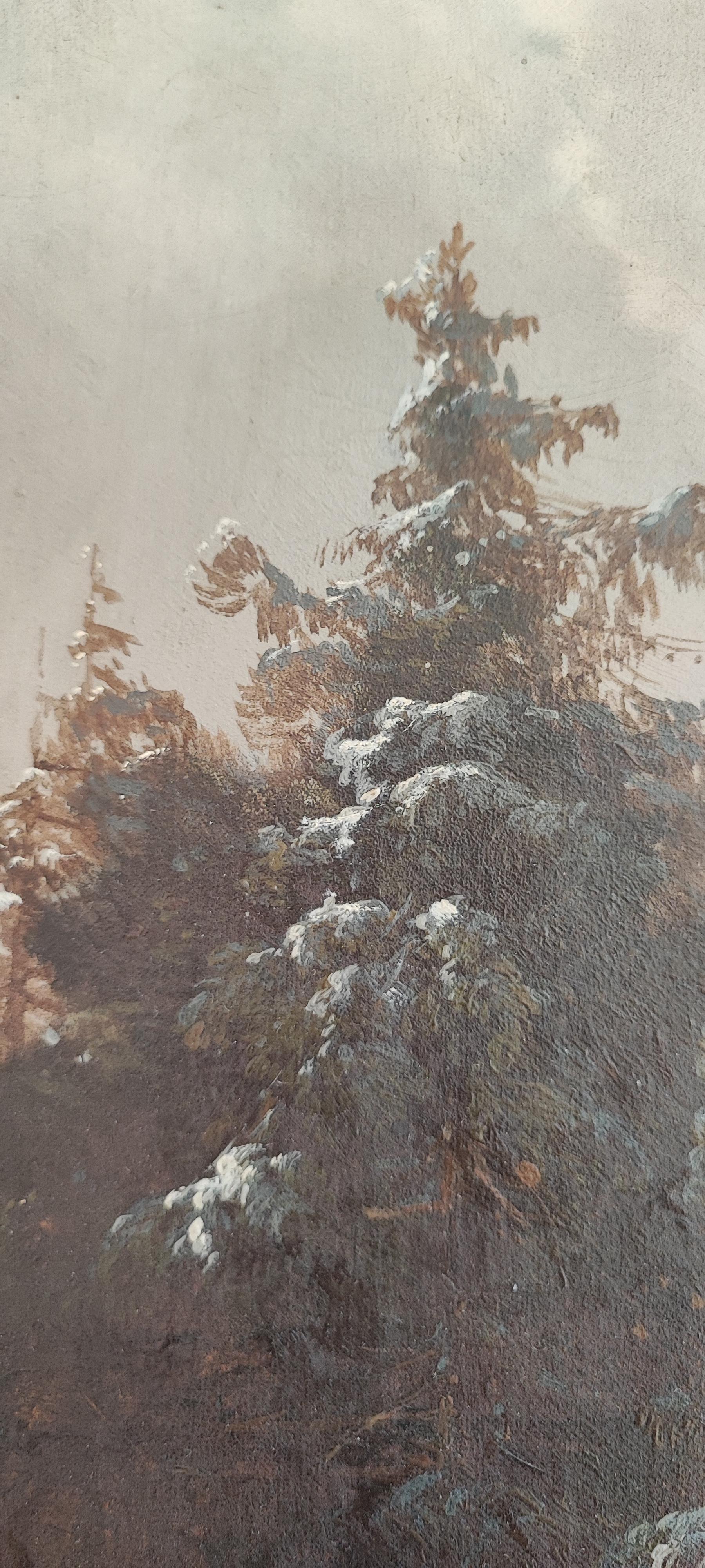 Deux arrières en pleine course dans la neige en vente 3