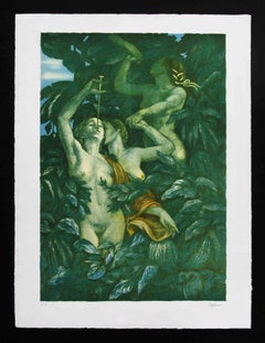 Untitled - Lithograph by Antonella Cappuccio - 1980