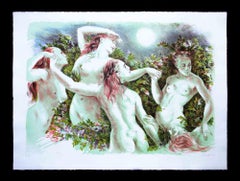 Sin título - Litografía de Antonella Cappuccio - 1980