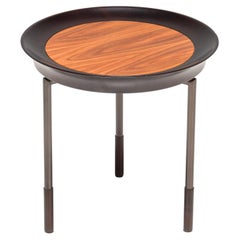 Giorgetti by Antonello Mosca Athene Wooden Round Side Table