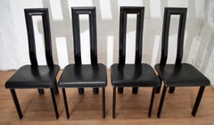 Antonello Mosca Four Italian Chairs "Regia" from the Ycami Collection, 1981
