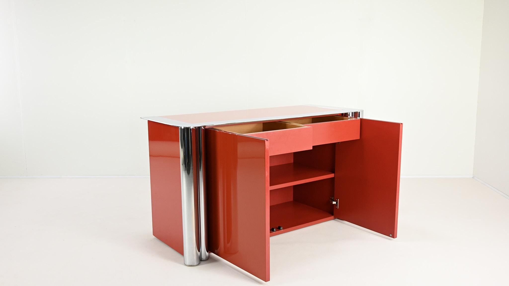 Mid-Century Modern Antonello Mosca, sideboard for Cinova, Italy C.1969