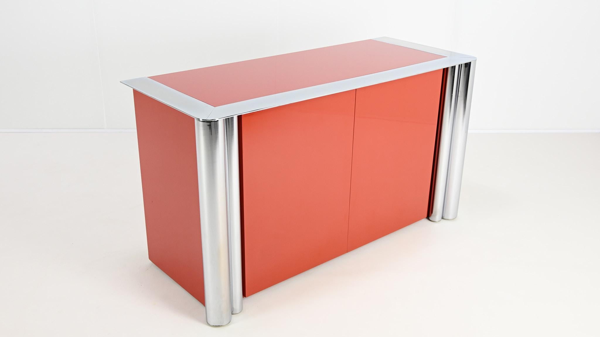 Antonello Mosca, sideboard for Cinova, Italy C.1969 In Good Condition In Munster, NRW