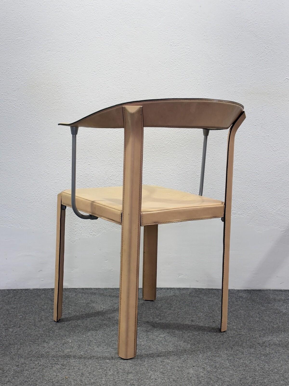 Antonello Mosca Ycami Set 4 Poltroncine Design 1980’s Modernariato im Angebot 8