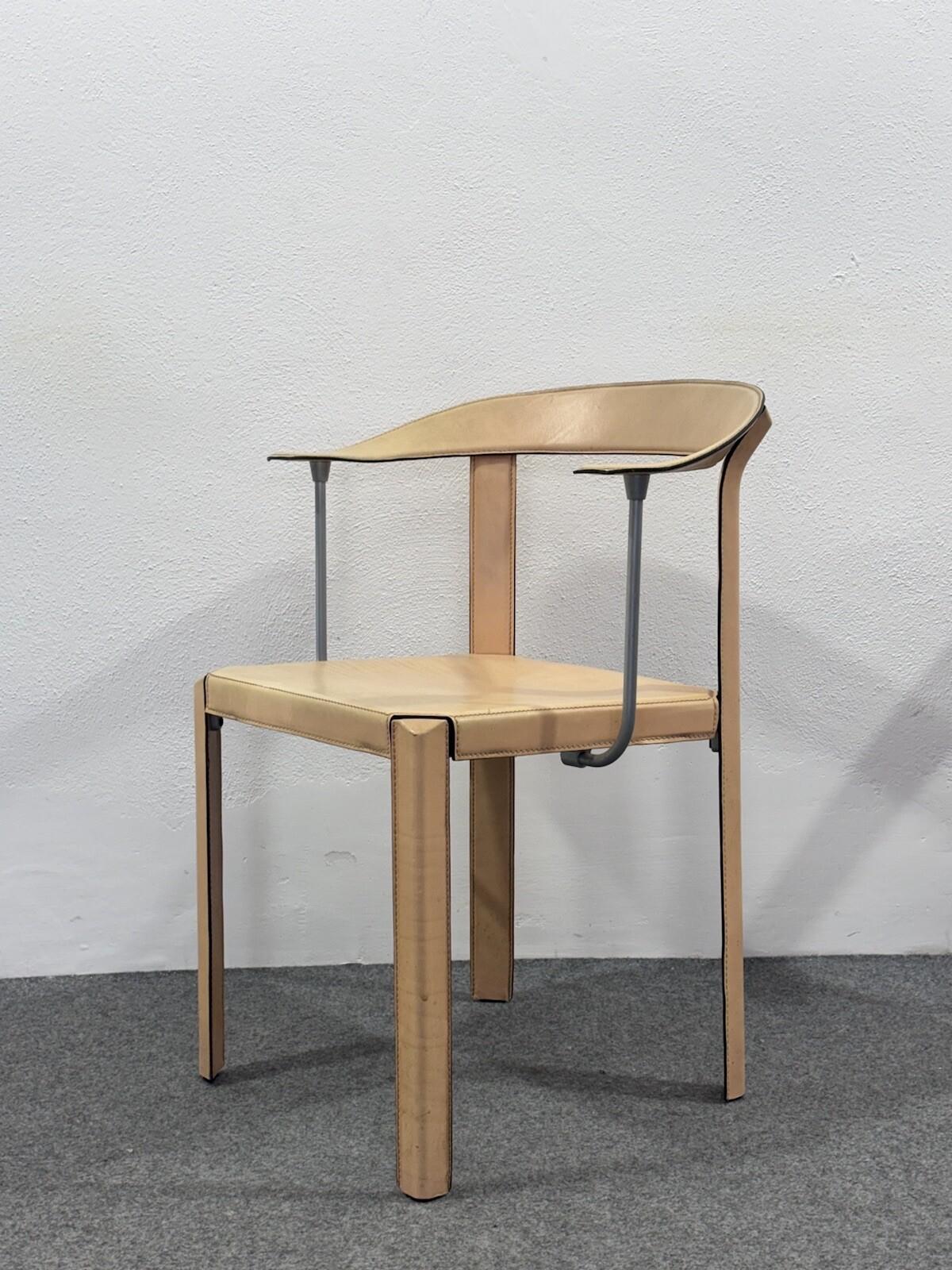Antonello Mosca Ycami Set 4 Poltroncine Design 1980’s Modernariato im Angebot 9
