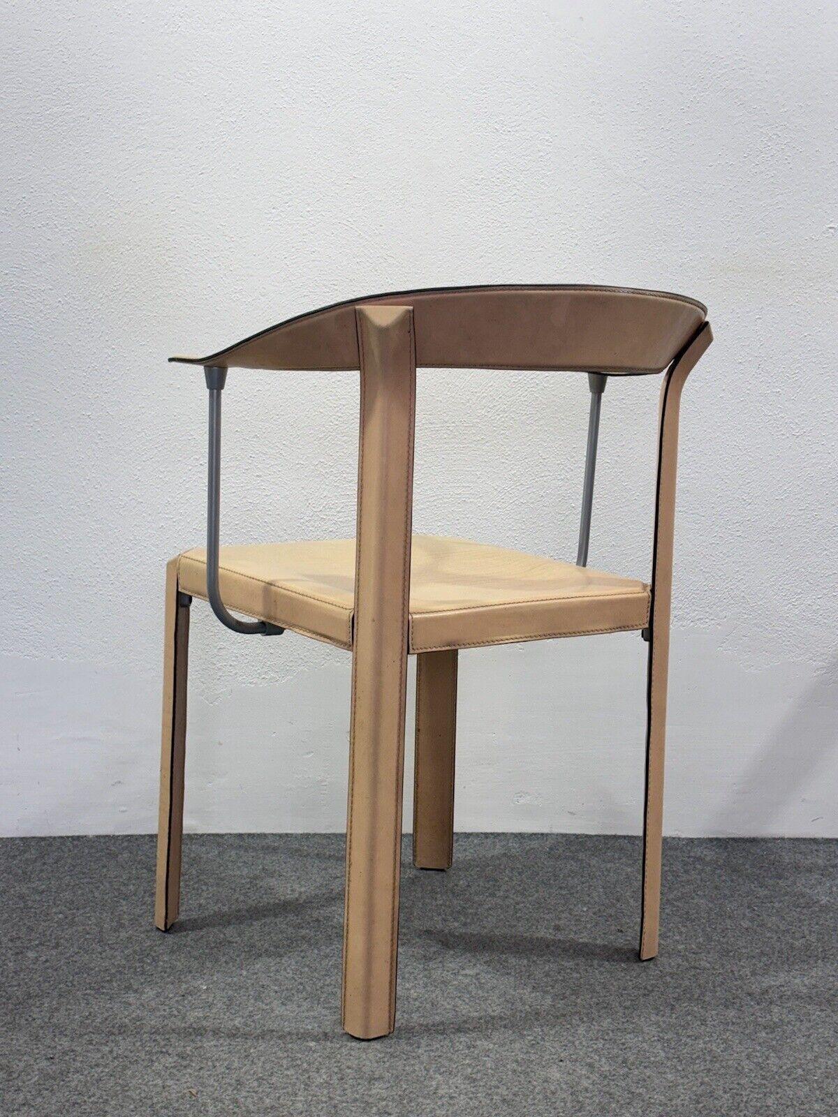 Antonello Mosca Ycami Set de 4 fauteuils 1980's Modern Design en vente 12