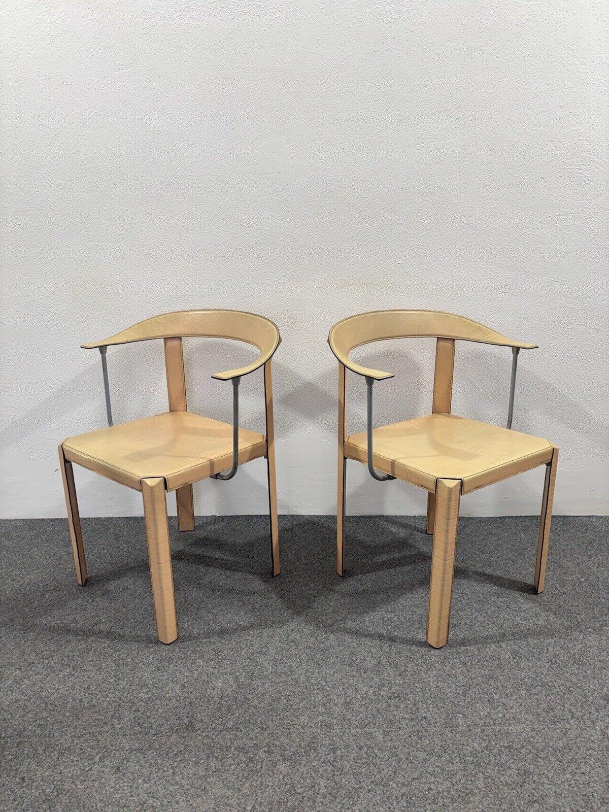 Antonello Mosca Ycami Set de 4 fauteuils 1980's Modern Design Bon état - En vente à Taranto, IT