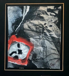 Painting collage abstract Antoni Clave