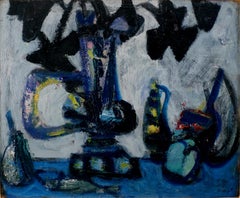 "Still Life" 20th Century Oil on Canvas by Spanish Artist Antoni Clavé