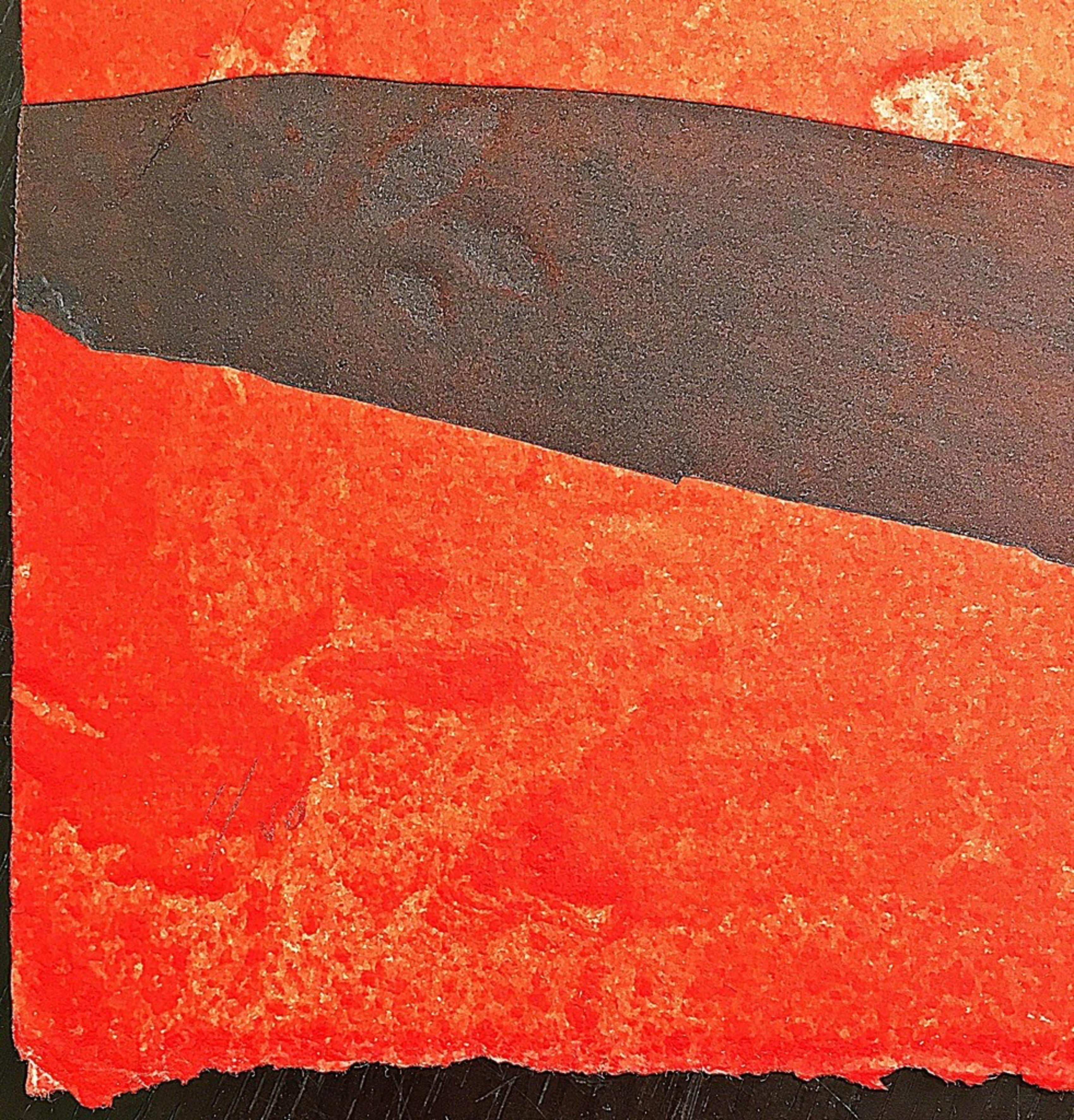 Antoni Clavé
Ohne Titel, aus dem Album International 2 Portfolio, 1977
Gemischte Medien: Lithographie im Relief
29 1/4 × 19 3/4 Zoll
Auflage 1/50
 Signiert und nummeriert auf der Vorderseite
Ungerahmt
Es handelt sich um eine seltene Lithographie des