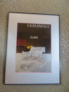 D'après Antoni Clavé Clavé- Vision Nouvelle - affiche signée