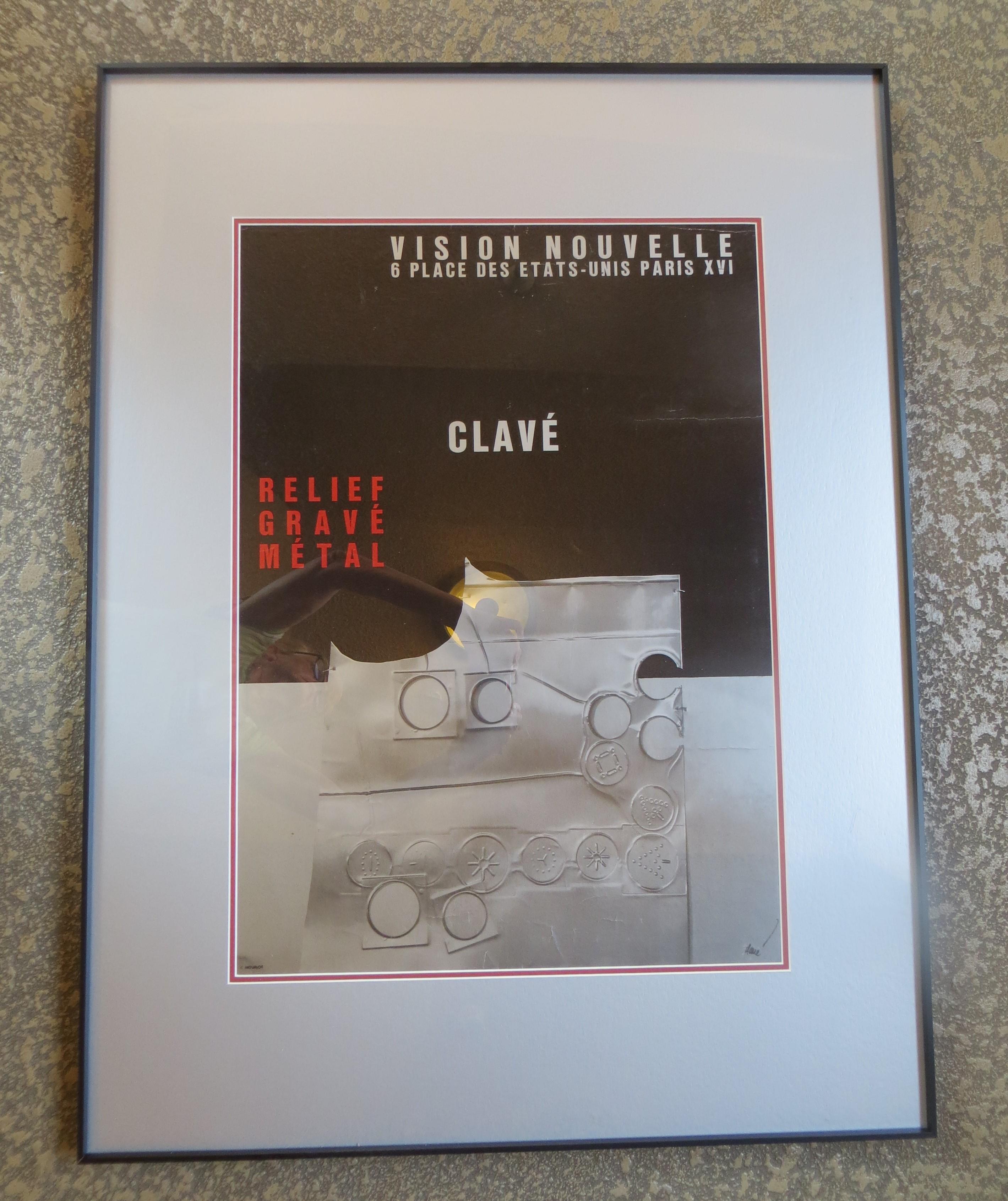 After Antoni Clavé Clavé- Vision Nouvelle - poster signed For Sale 2