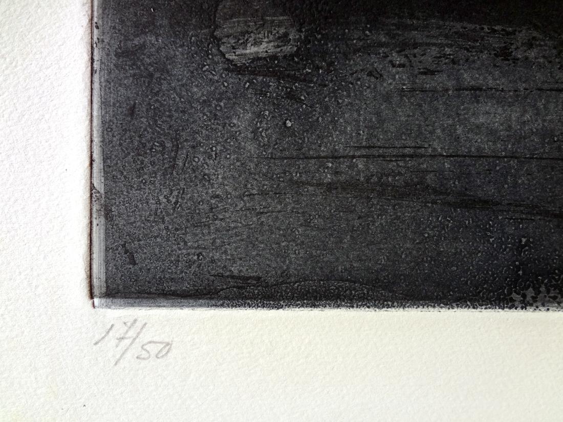 Antoni Clavé - GUERRERO (Guerriero) Acquaforte Astrazione spagnola Contemporanea 5