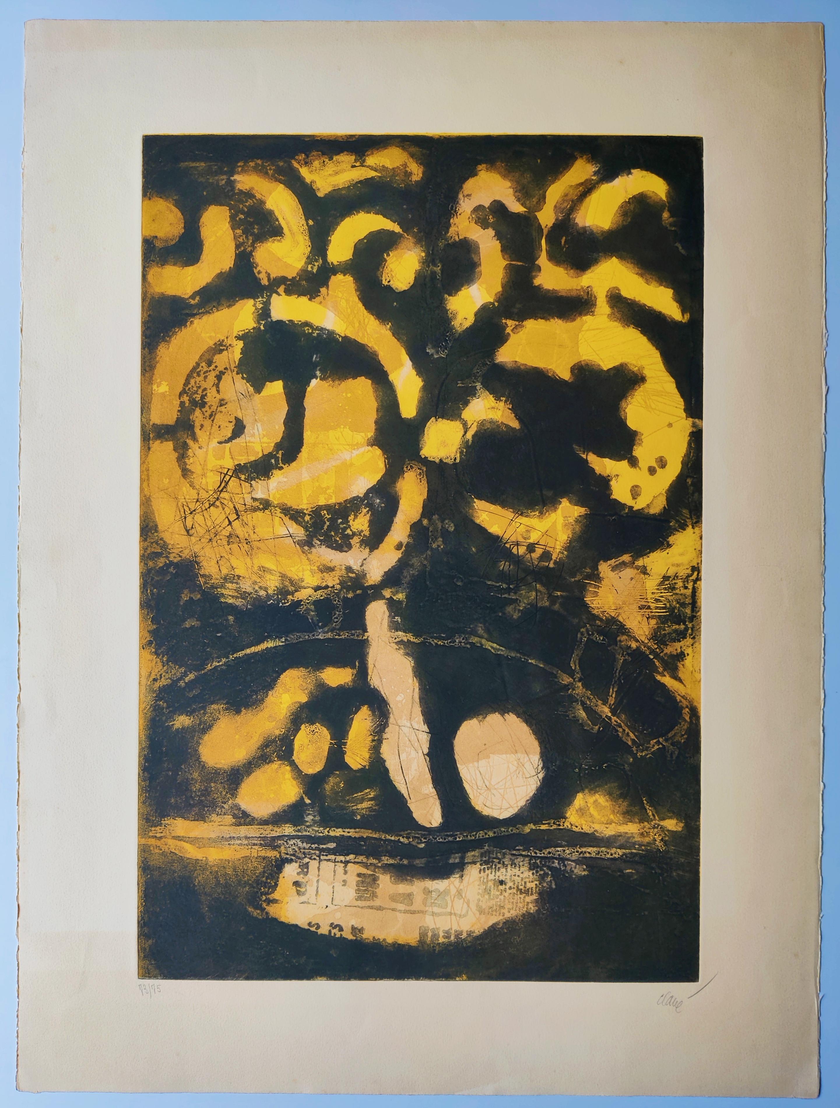 Antoni Clave
Guerrier, 1970
Radierung mit Aquatinta, mit Bleistift signiert und nummeriert
Auflage: 73/75 unten links
Signiert unten rechts
Größe: 76 x 56 cm