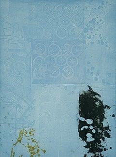 "Ciel" by Antoni Clavé, Blue, Sky, Abstract Print