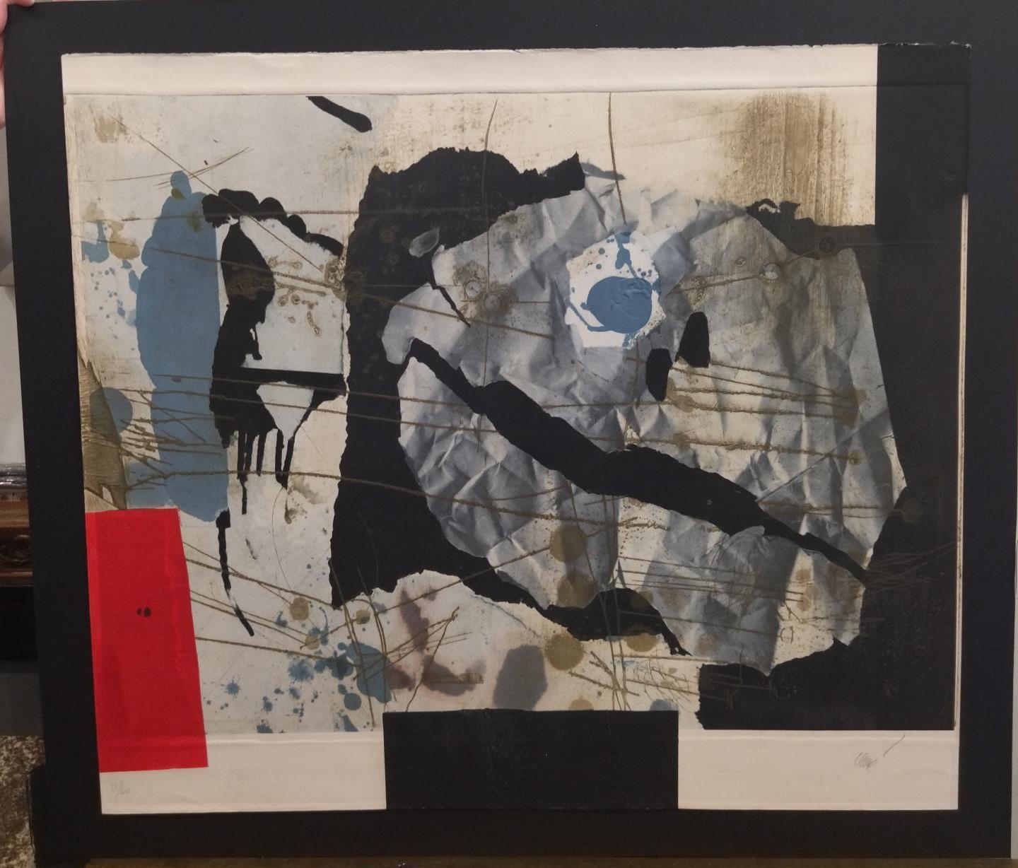 Clave Japan engraving. - Abstract Print by Antoni Clavé