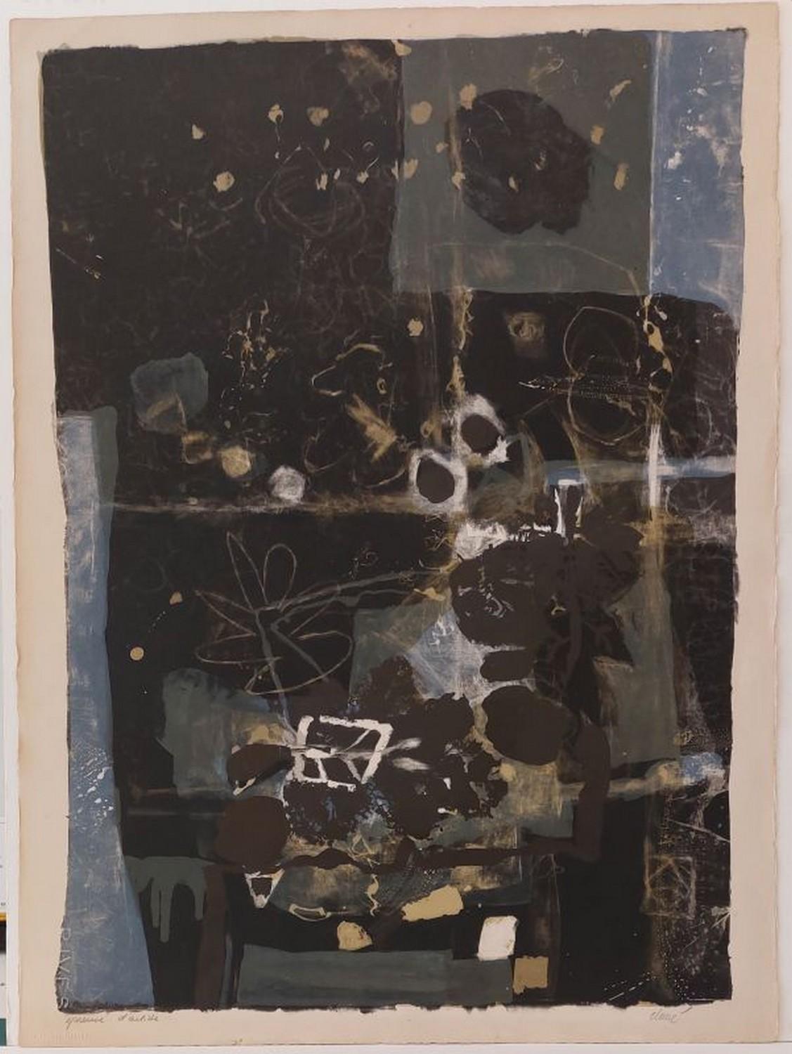 Feuille de nuit - Print by Antoni Clavé