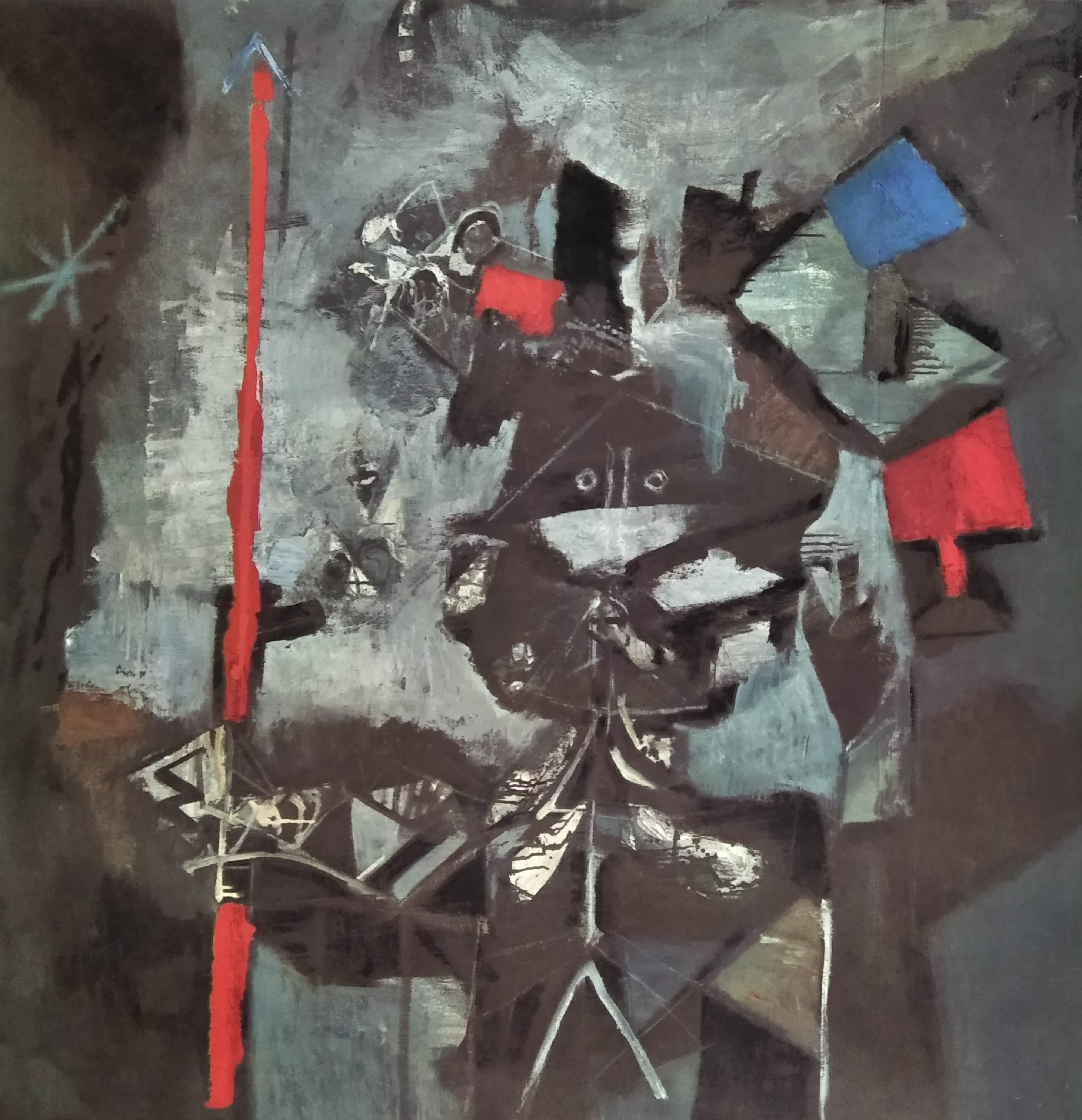 Musée Rath Genève. CLAVÉ : 25 ans de peinture. 10 juin - 13 août 1961 - Print de Antoni Clavé