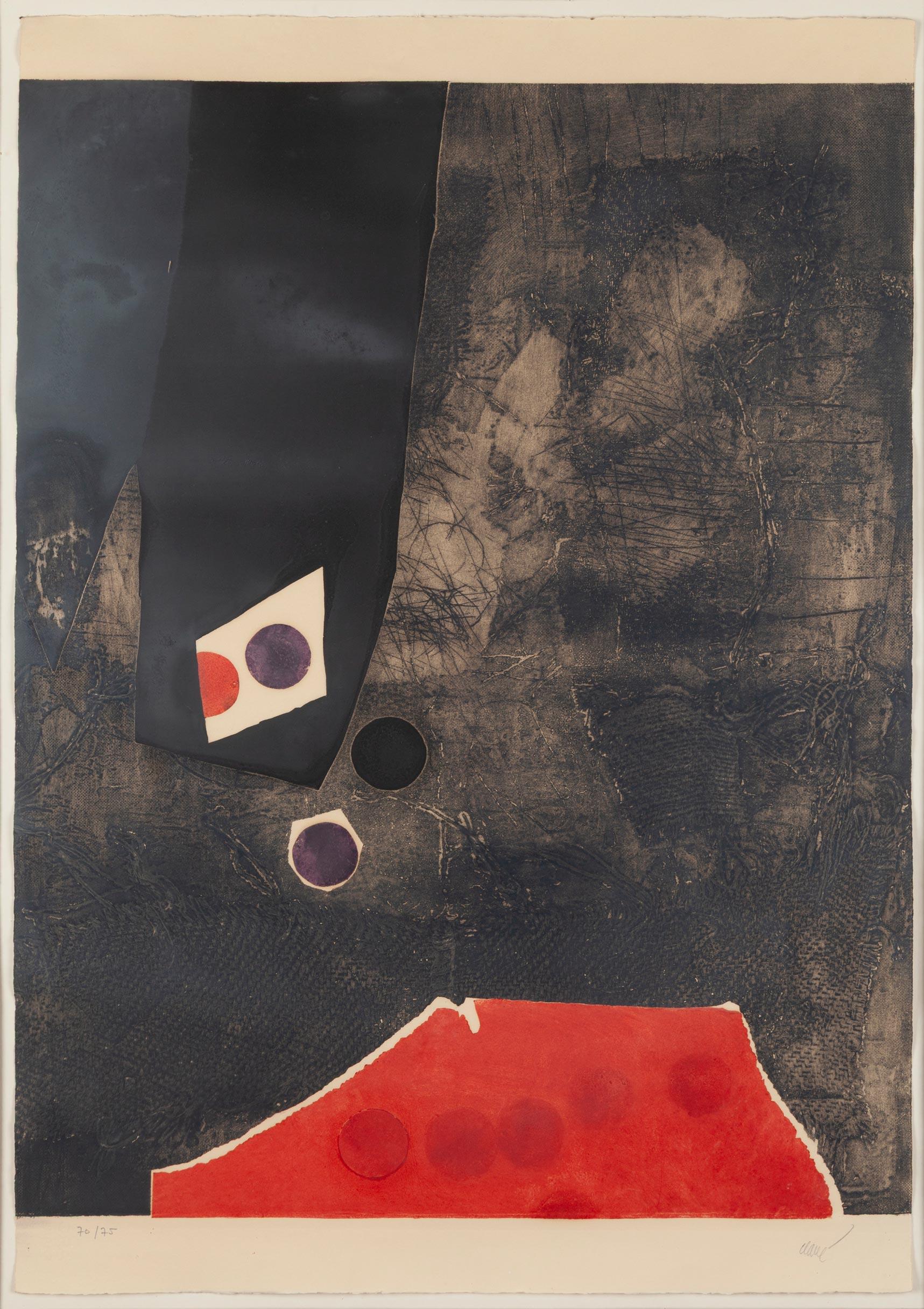 Quatre Points - Print by Antoni Clavé