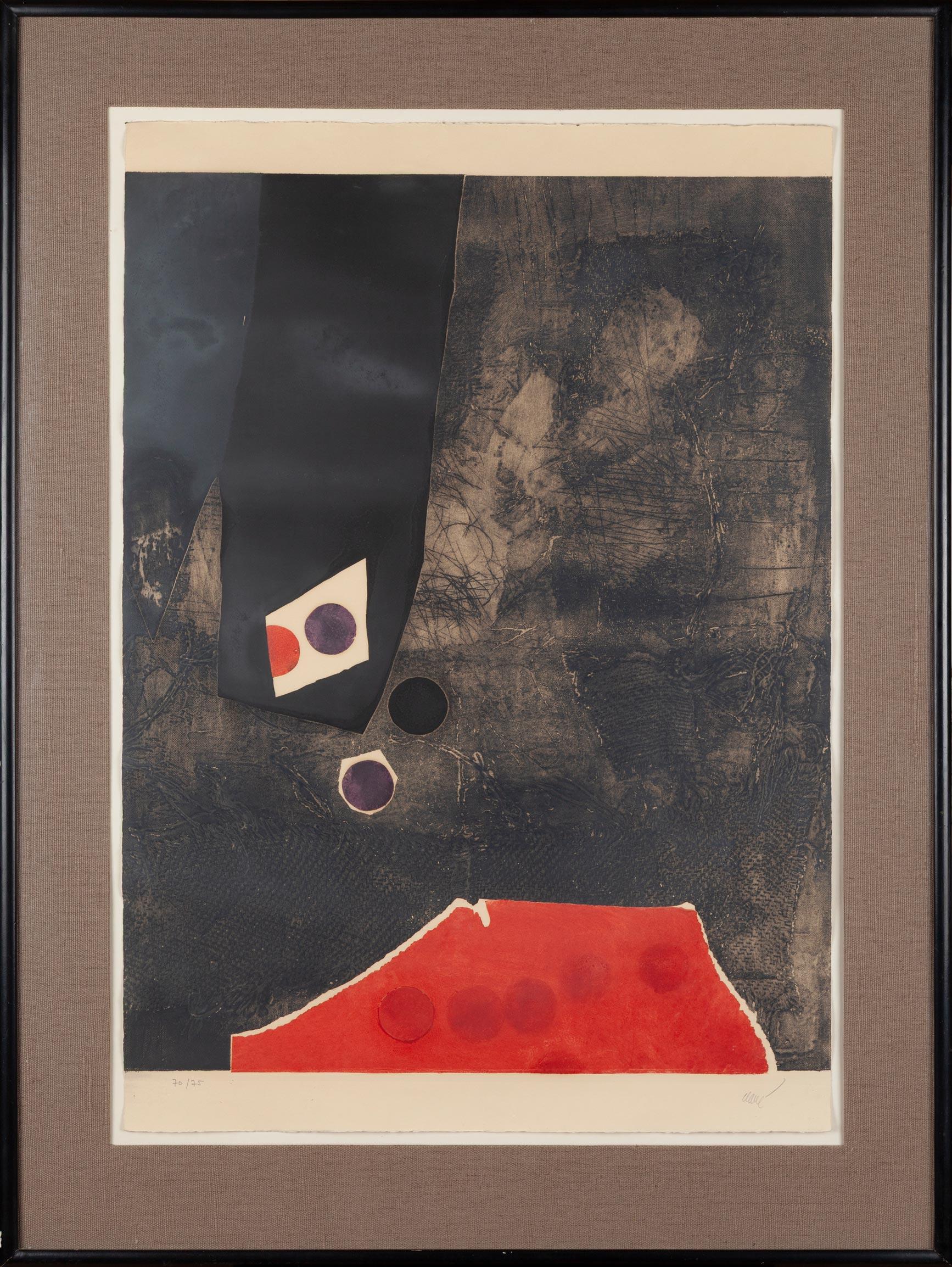 Antoni Clavé Abstract Print - Quatre Points