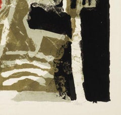 Roi à la Coupe - Lithographie d'Antoni Clavé - 1956