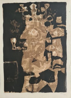 Roy à la pipe (brun-noir)