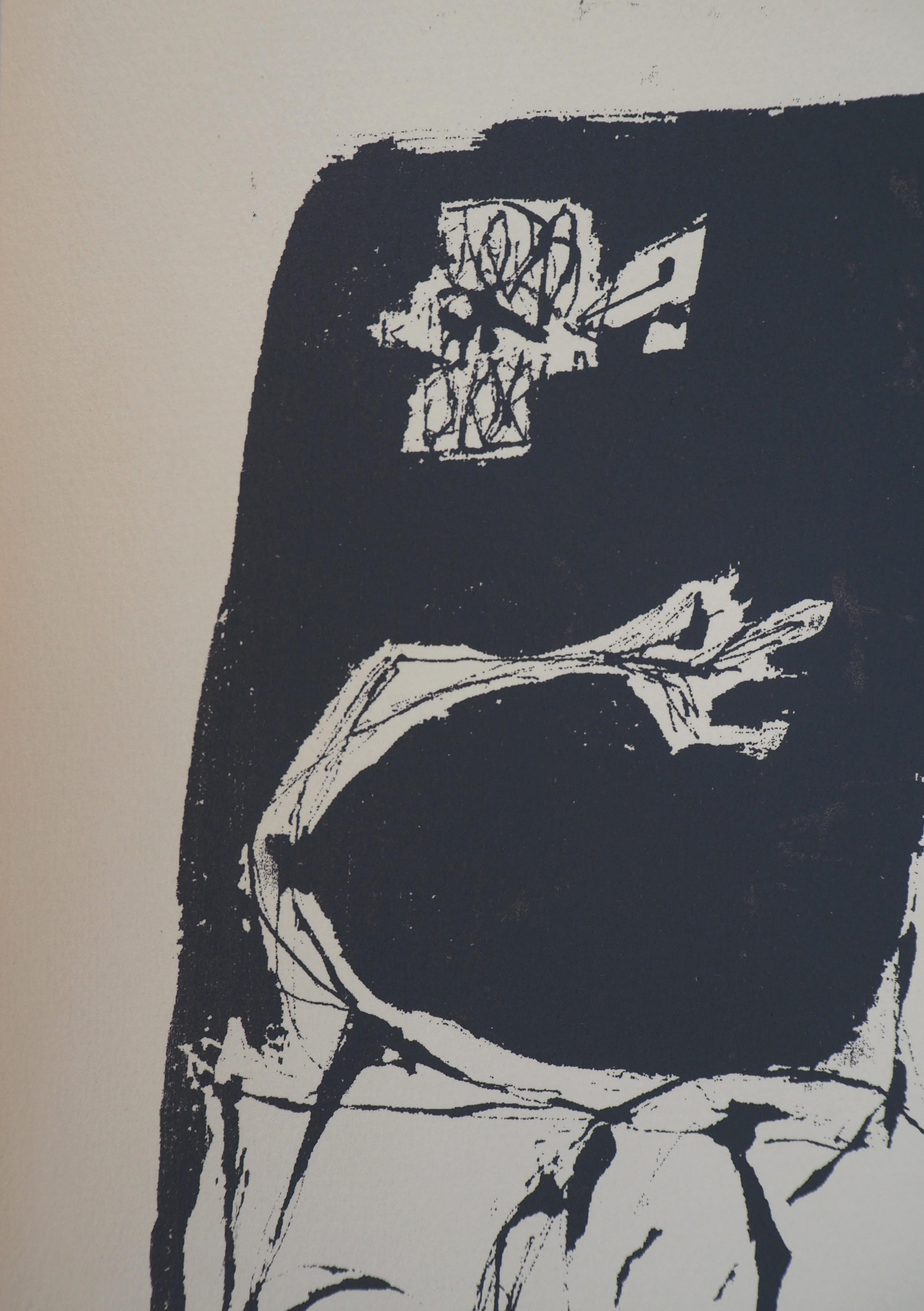Antoni Clavé
Der Traum (Zentaur)

Original-Siebdruck, 1951
Handsigniert mit Bleistift
Auf Papier 31,5 x 24 cm (ca. 12,5 x 10 Zoll)

Sehr guter Zustand, Rand des Blattes leicht vergilbt