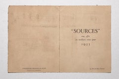 The Painter - Lithograph on Paper by Antoni Clavé - 1954