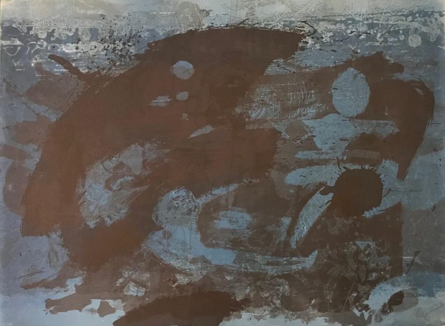 Antoni Clavé Abstract Print – Trobadors