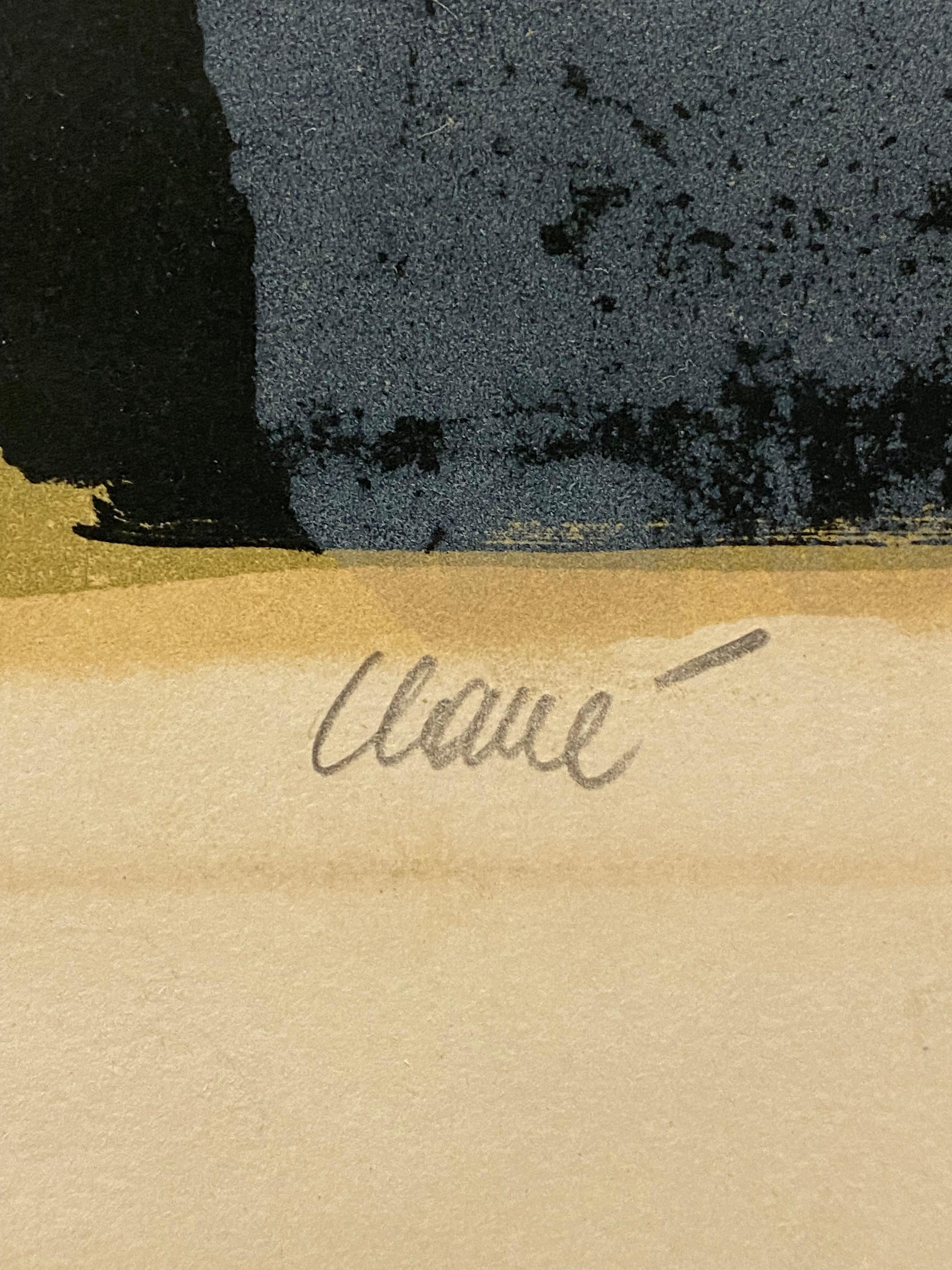 Antoni Clave 1950s Brutalist Serigraph For Sale 6