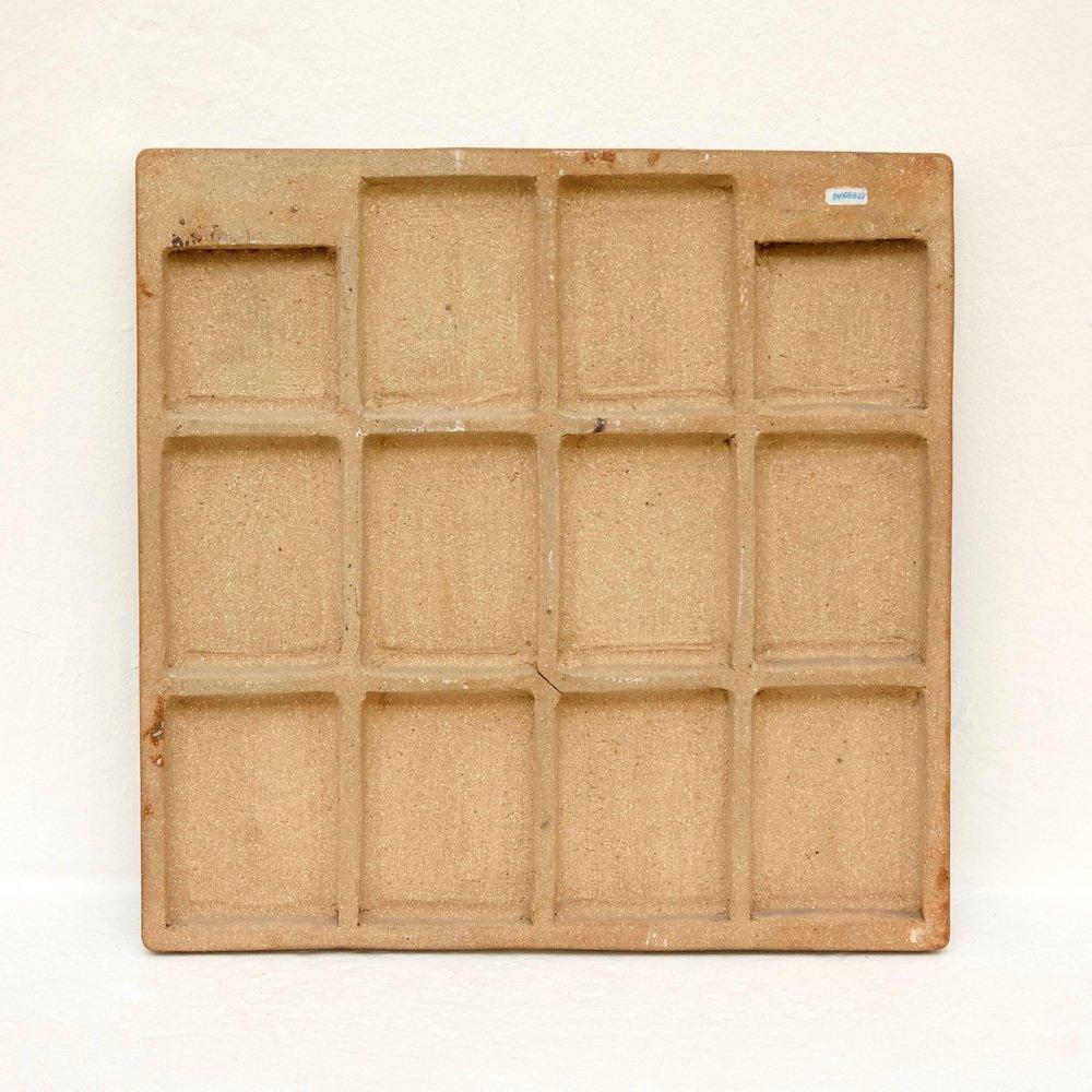 Antoni Cumella Abstraktes minimalistisches keramisches Kunstwerk, 1979 (Keramik) im Angebot