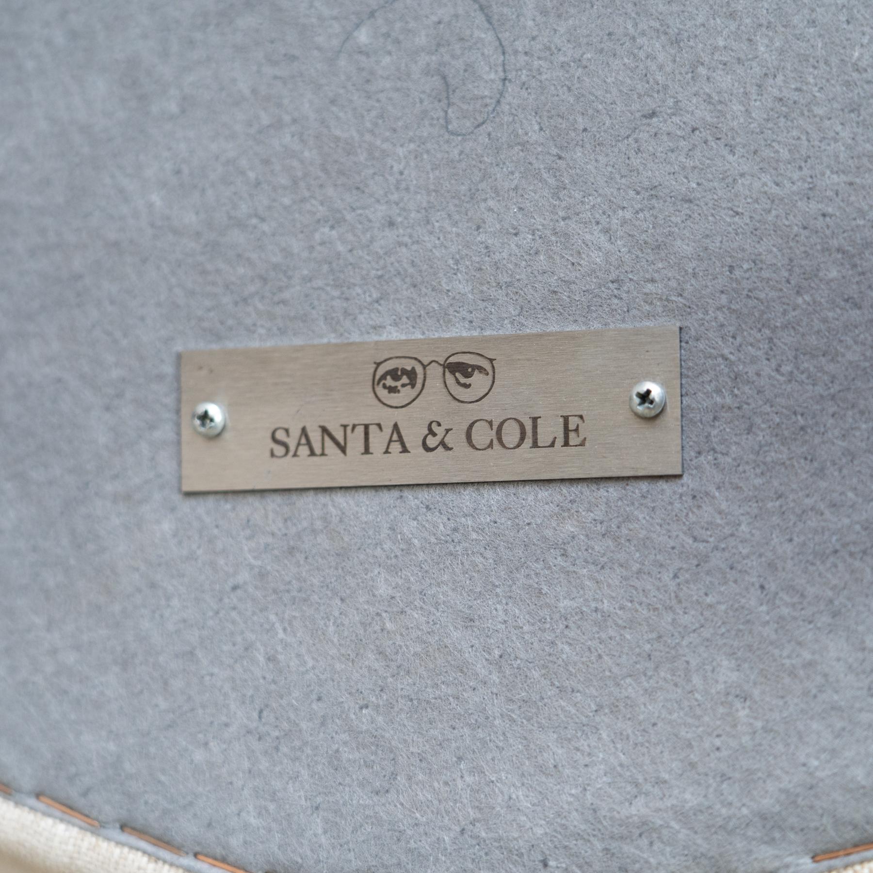 Spanish Antoni de Moragas Armchair and Footstool by Santa & Cole For Sale