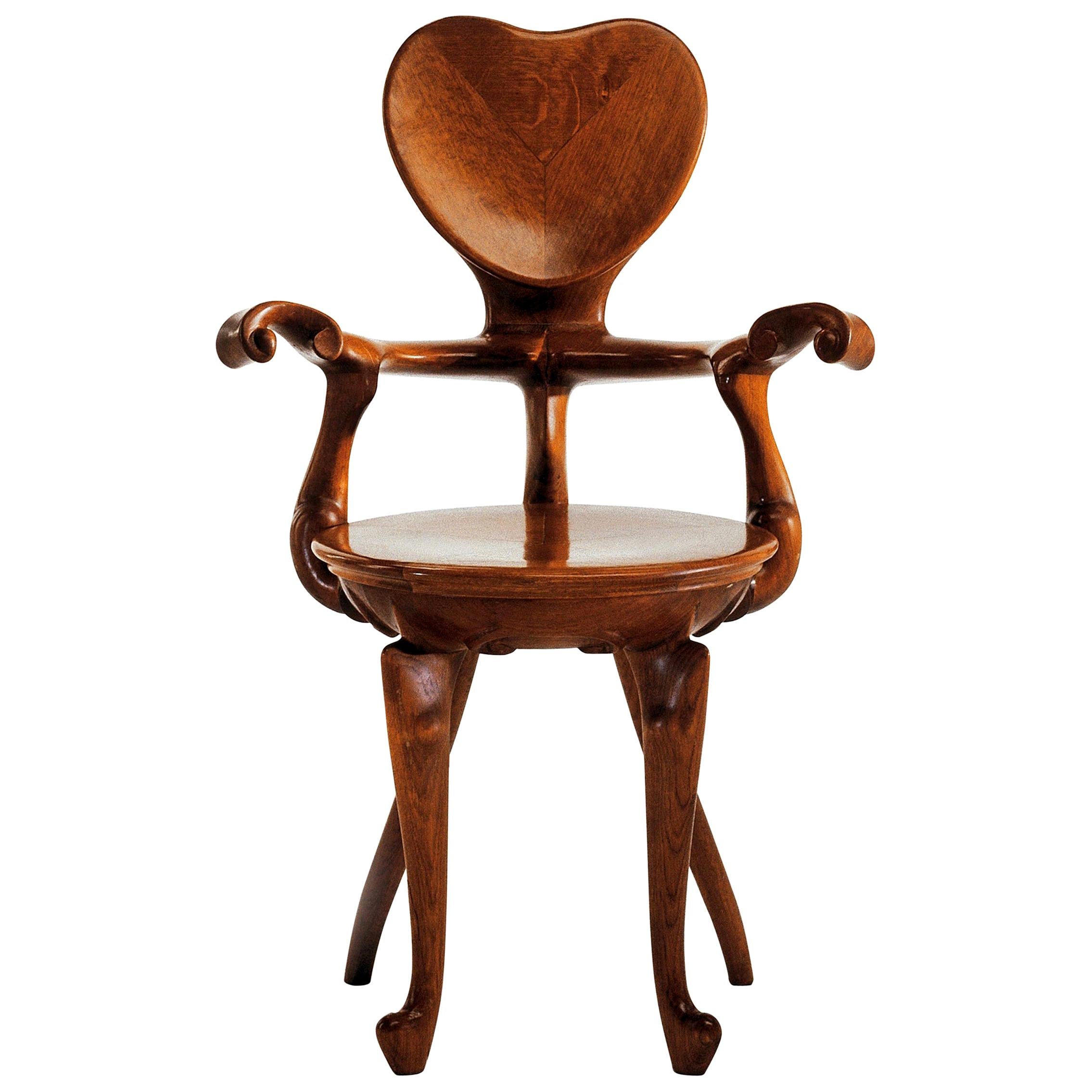 Antoni Gaudi Calvet Armchair: a Timeless Piece of Art and Craftsmanship For Sale
