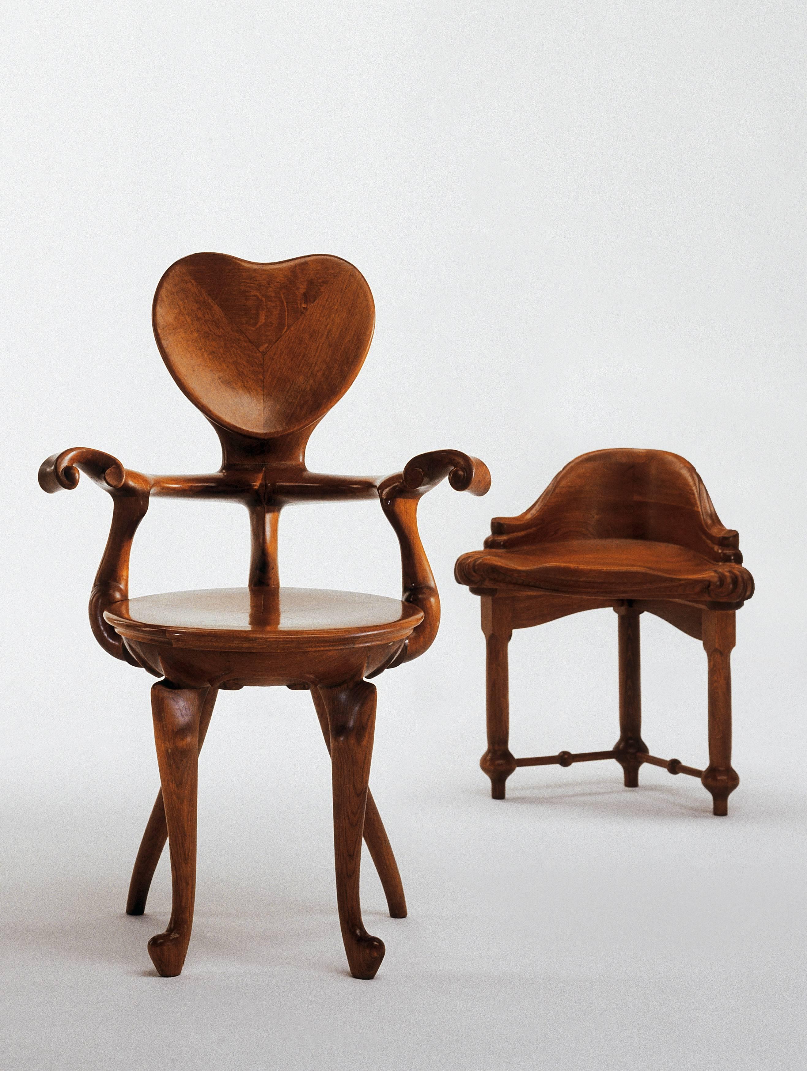Jugendstil Antoni Gaudí Tabouret Calvet pour BD en vente