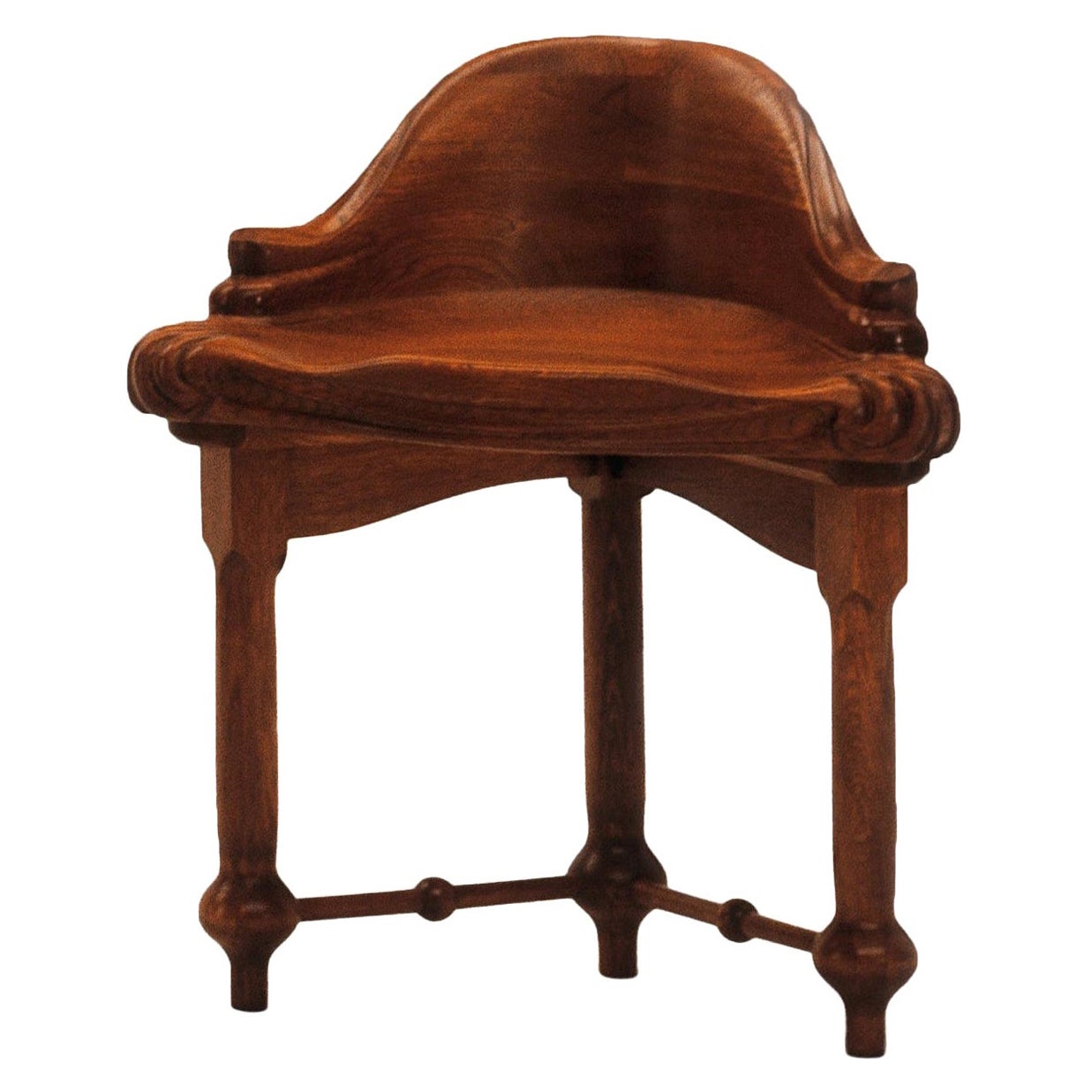 Antoni Gaudí Calvet Stool For Sale