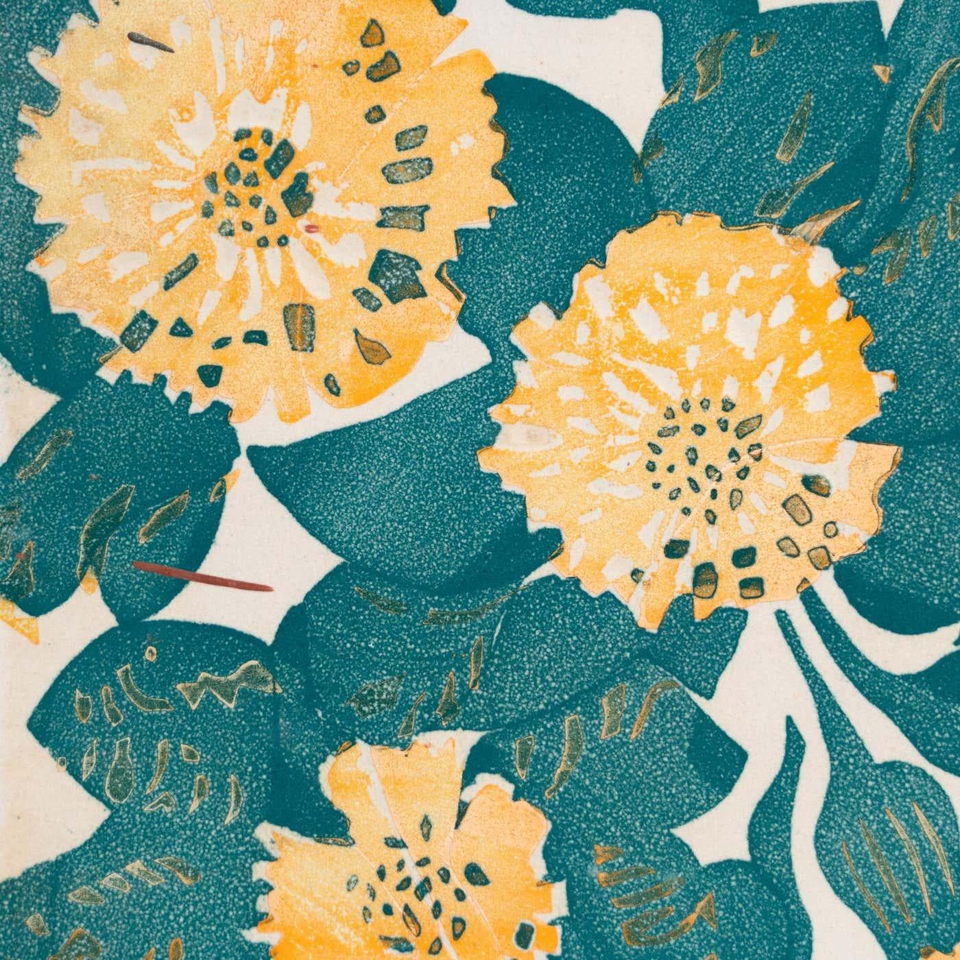 Carreau décoratif espagnol en céramique d'Antoni Gaudi représentant la Casa Vicens, vers 1940 en vente 2