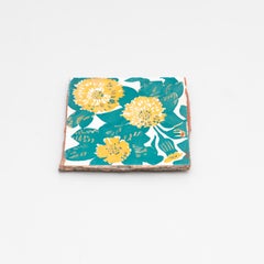 Piastrella decorativa in ceramica spagnola di Casa Vicens di Antoni Gaudi