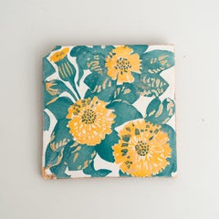 Piastrella decorativa in ceramica spagnola di Casa Vicens di Antoni Gaudi