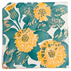 Antoni Gaudi Decorative Ceramic Spanish Tile of Casa Vicens